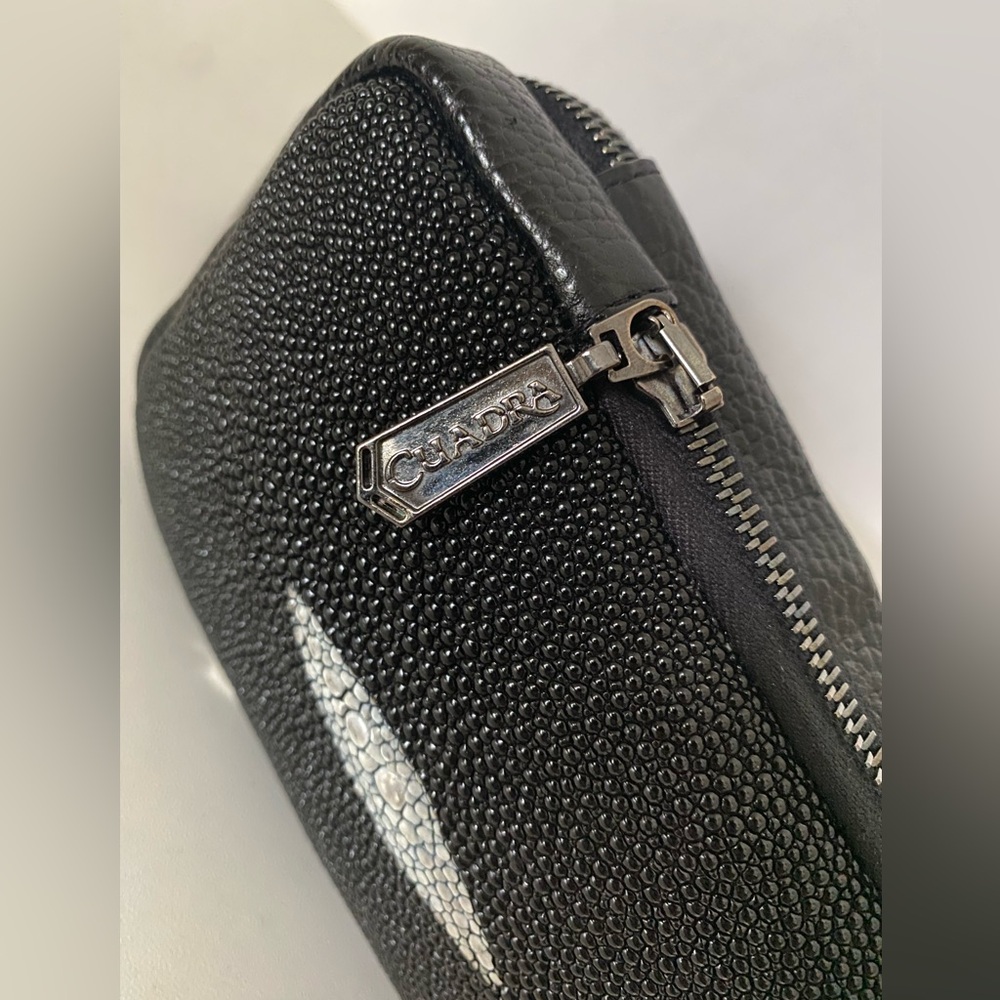 Cuadra Exotic Stingray Crossbody Bag